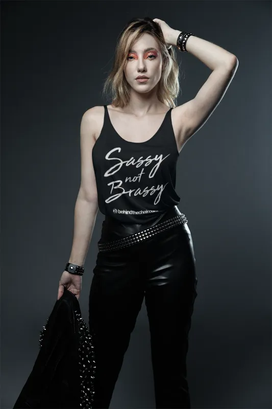 “Sassy Not Brassy” Women's Tank Top