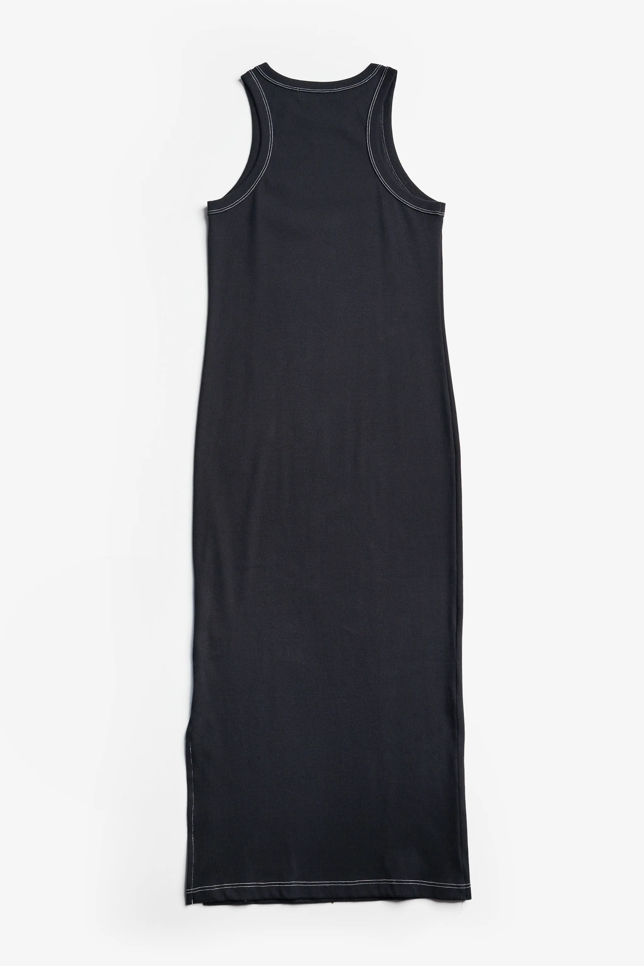 Spire Rib Dress Black