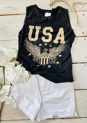 USA graphic Tank top