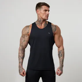 Vanquish Essential Black Performance Tank Top