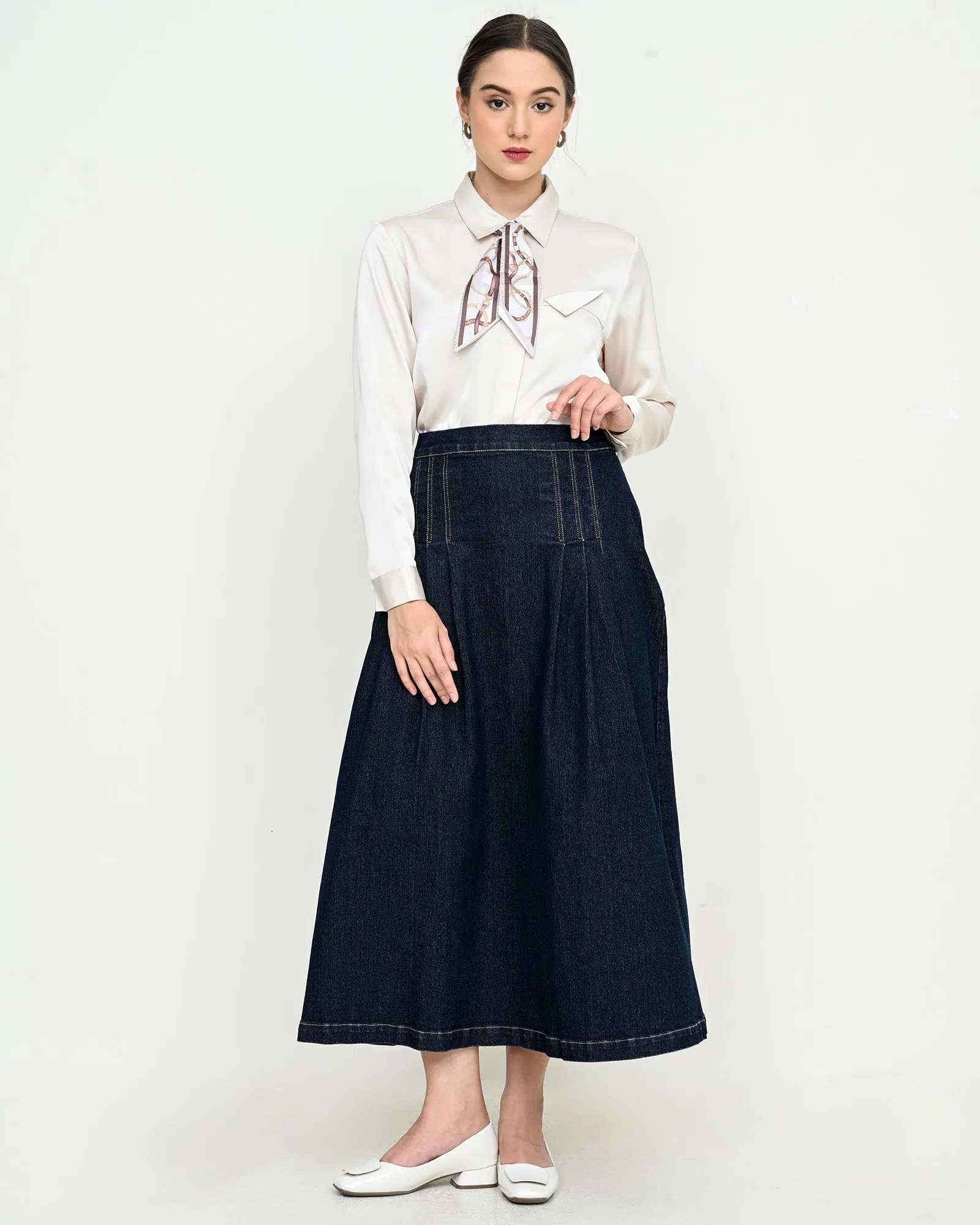 VIVIAN DENIM SKIRT